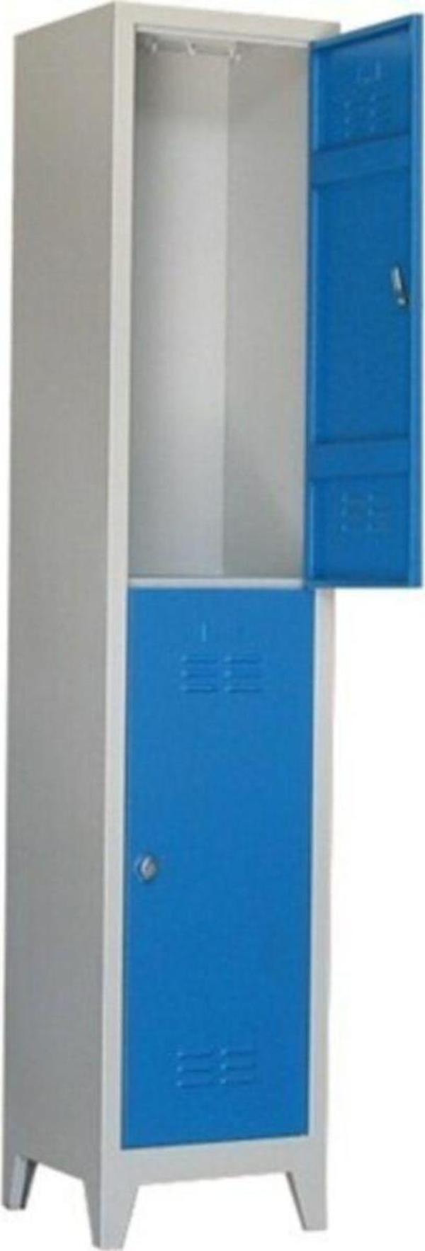 Jessan Ofis Maviİ kili Boy Soyunma Dolabı 40x200x37 cm - Image 1