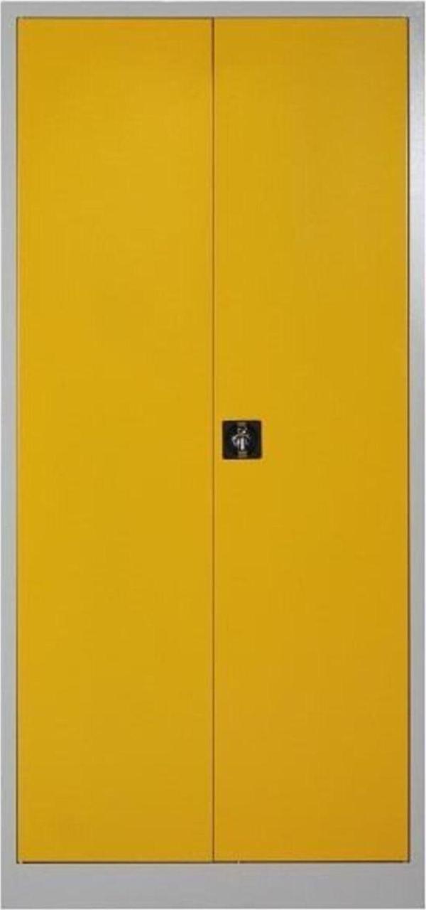 Jessan Ofis Sarı 198'lik Dosya Dolabı 92x198x40 cm - Image 1
