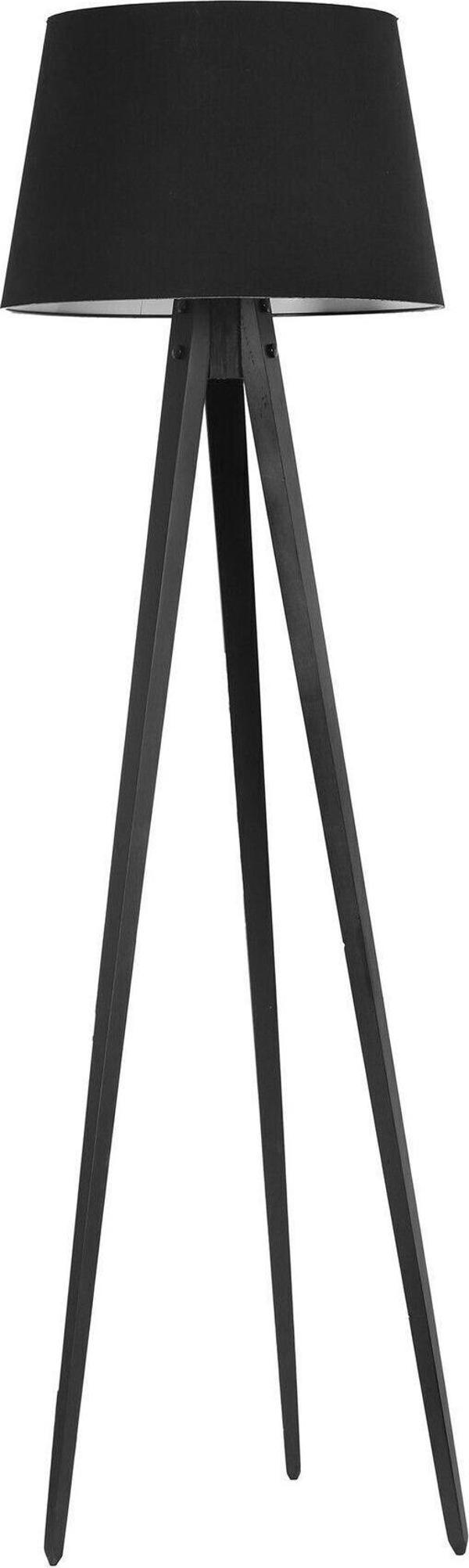 Lumexx Tripod Siyah Pramit Siyah Abajurlu Lambader - Image 1
