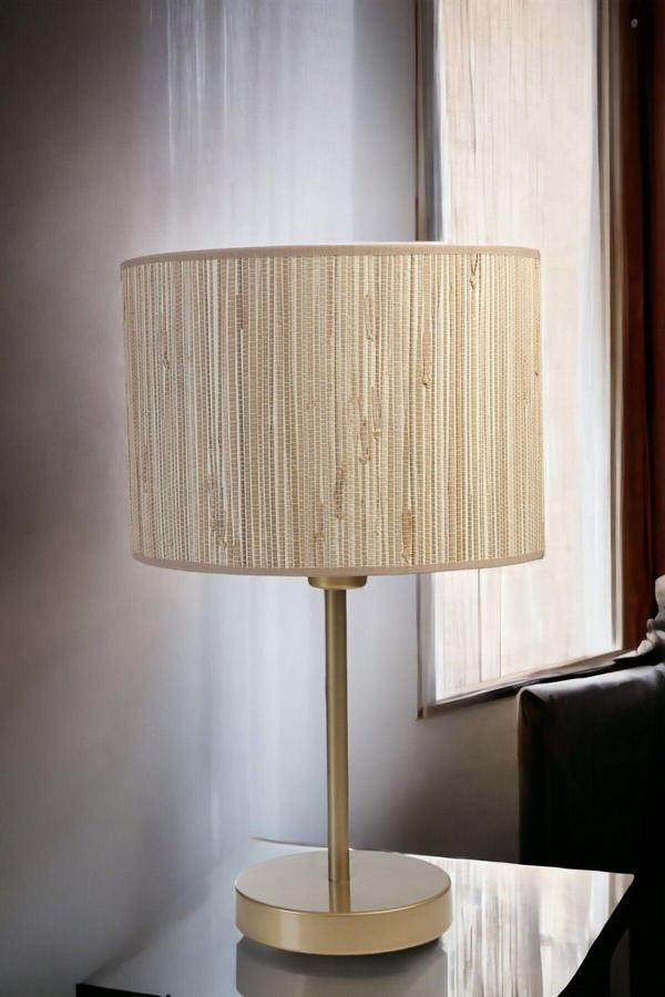 Lumexx Bambu 09 Abajurlu Masa Lambası Eskitme - Image 1
