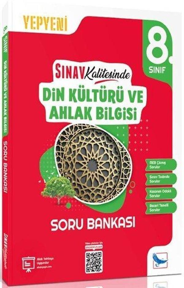 8.Sınıf Din Kültürü ve Ahlak Bilgisi Sınav Kalitesinde Soru Bankası - Sınav Yayınları - Image 1