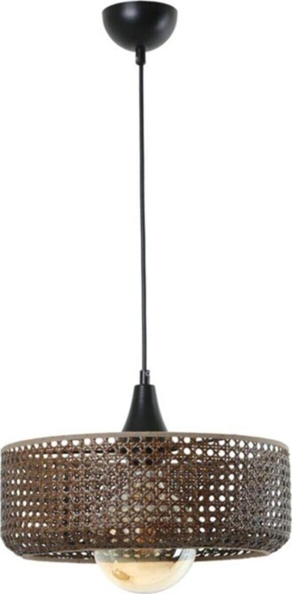 Lumexx Zack Tekli Kahve Rattan Sarkıt - Image 1