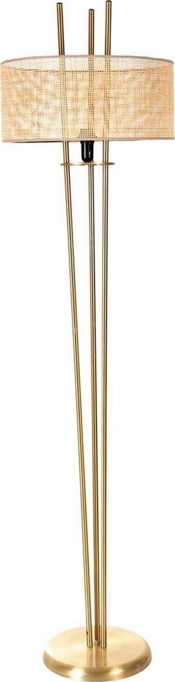 Lumexx Belen Eskitme Lambader Silindir Örgülü Rattan Abajurlu - Image 1