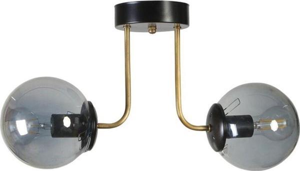 Lumexx Pablo 2 Li Siyah Füme Camlı Avize - Image 1