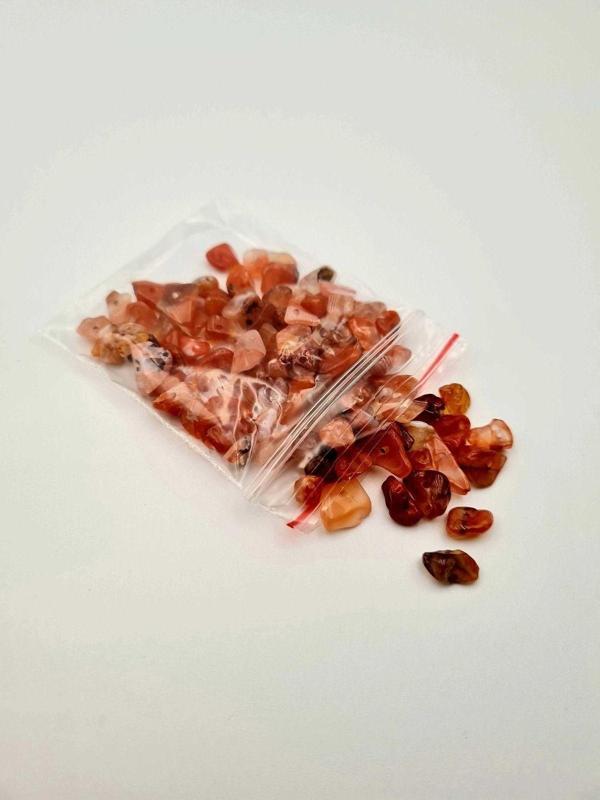 Sertifikalı Akik Kırık Doğal Taş - 20 gr Delikli - Image 1