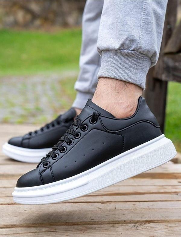 Bay Armedon Unisex Sneaker Yürüyüş Spor Günlük Ayakkabı Siyah 37 - Image 1