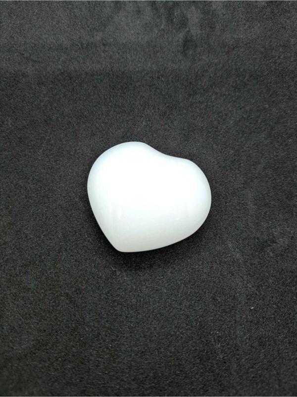 Sertifikalı Doğal Taş Aytaşı Kalp 4,5x4 Cm - Image 1