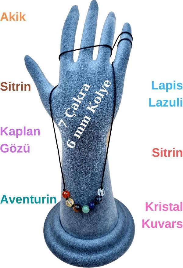 Sertifikalı Doğal 7 Çakra Tasarım Kolye - Image 1