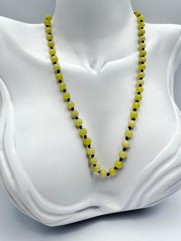 Sertifikalı Doğal Taş Peridot Taşı Kolye Aaa Kalite 6mm - Image 1