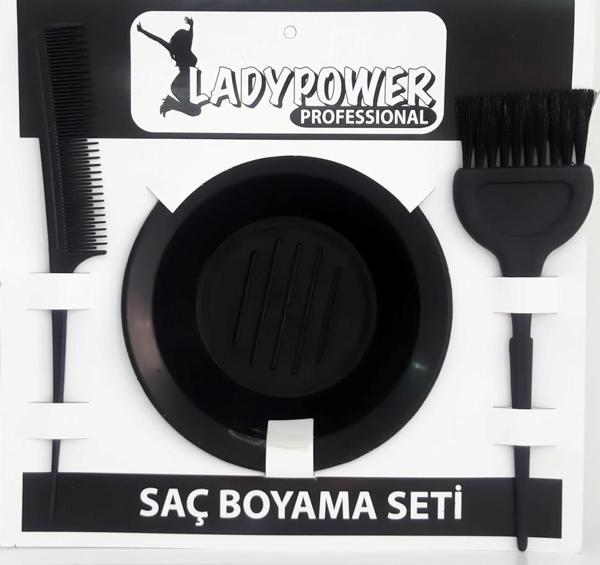 Büro Personeli Bakımı için Boneli Saç Boyama Seti - Image 1