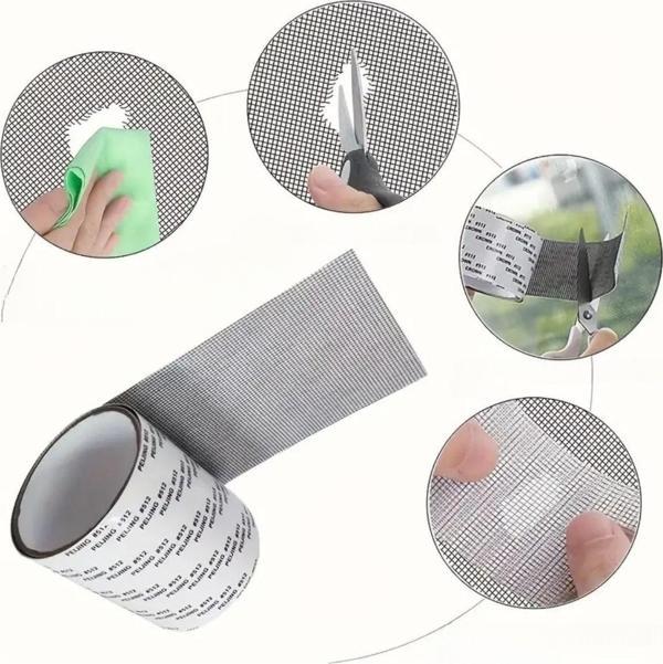 Büro Ev Hijyeni için 200x5CM Güçlü Yapışır Böcek Önleyici Pencere Yama Bandı - Image 1