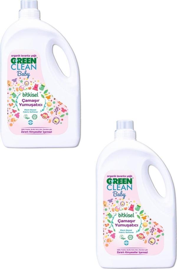 Green Clean Baby Çamaşır Yumuşatıcı 2750 ml - 2'li - Image 1