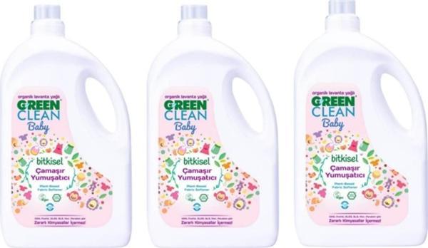 Green Clean Baby Bitkisel Yumuşatıcı 3x 2750 ml Lavanta - Image 1