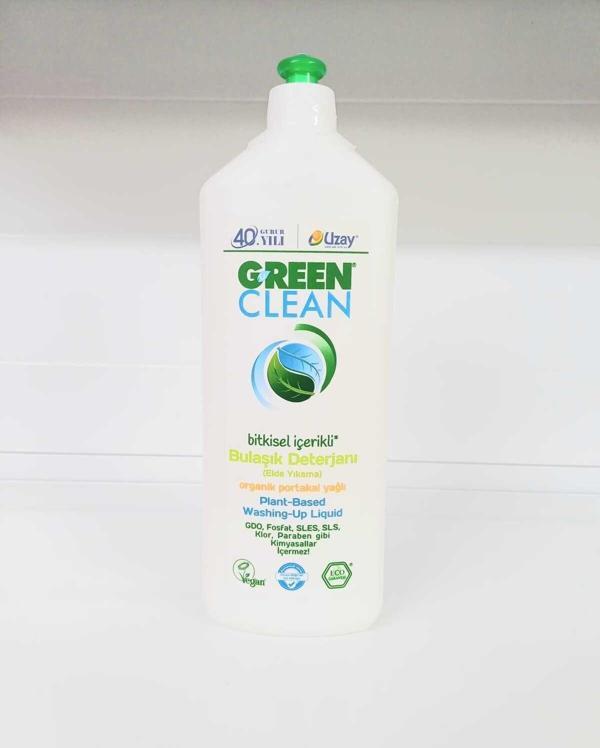 Green Clean Bitkisel Portakal Yağlı Bulaşık Deterjanı (Elde Yıkama) 730 ml - Image 1