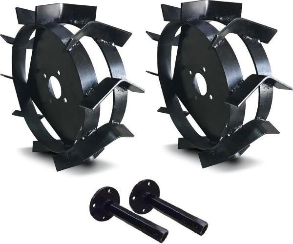 Antrac GX200 Çapa Makinası Demir Teker Ve Aks Takımı - Image 1