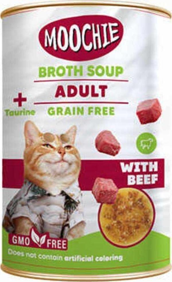 Moochıe Et Suyu Çorba Dana Etli Yet.Kedi 135Ml 492113 - Image 1