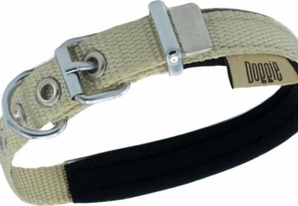 Doggie Konforlu Dokumadan El Yapımı Köpek Boyun Tasması 1,5X20-25Cm - Image 1