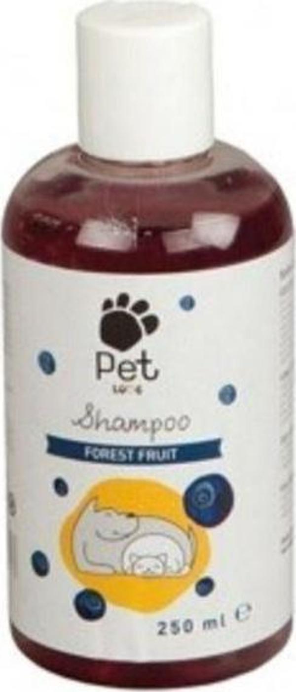 Pet Love Petlove Kedi Köpek Şampuanı Orman Meyvesi Kokulu Uygun Ekonomik Şampuan 200Ml - Image 1
