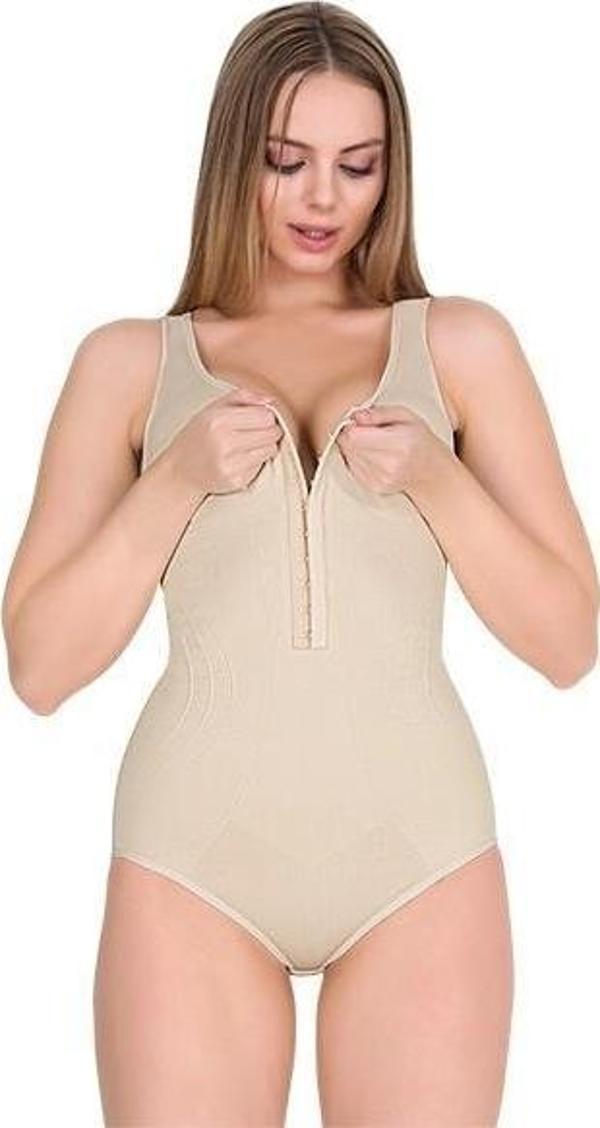 Form Time Bayan Agraflı Geniş Askılı Çıtçıtlı Body Korse 9109 - Image 1