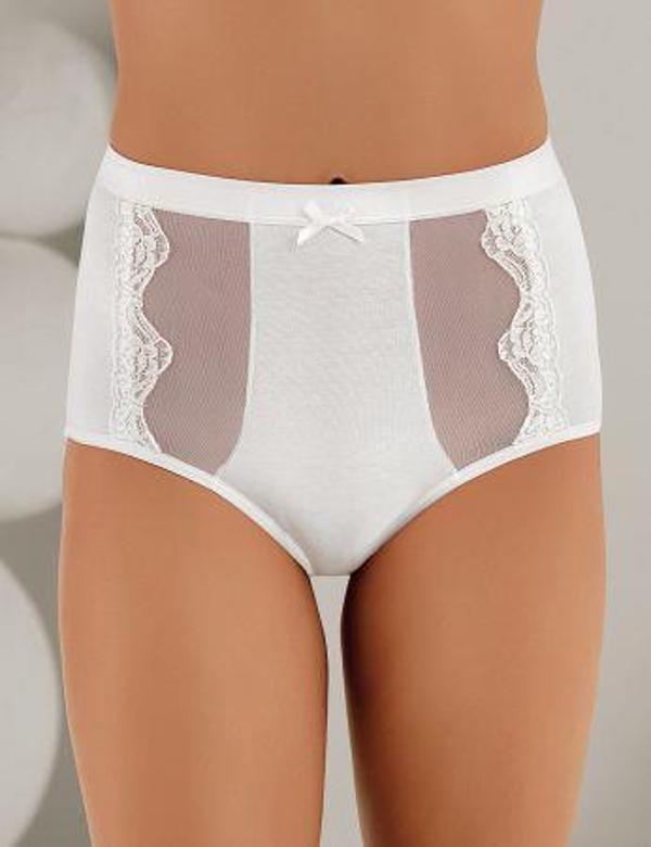 6 lı Paket Şahinler Bayan Dantelli Likralı Bato Külot Slip B3085 - Image 1