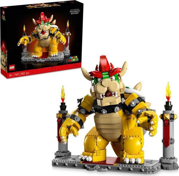 Lego® Super Mario™ Mighty Bowser™ 71411 - Yetişkin Hayranlar Için Koleksiyonluk Yapım Seti (2807 Par - Image 1