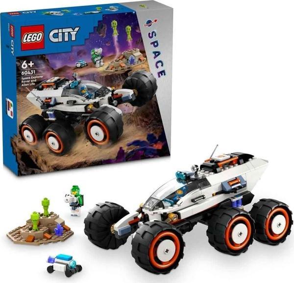 Lego City Uzay Keşif Robotu Ve Uzaylı Canlı 60431-6 Yaş Ve Üzeri Çocuklar Için 2 Astronot Minifigürü - Image 1