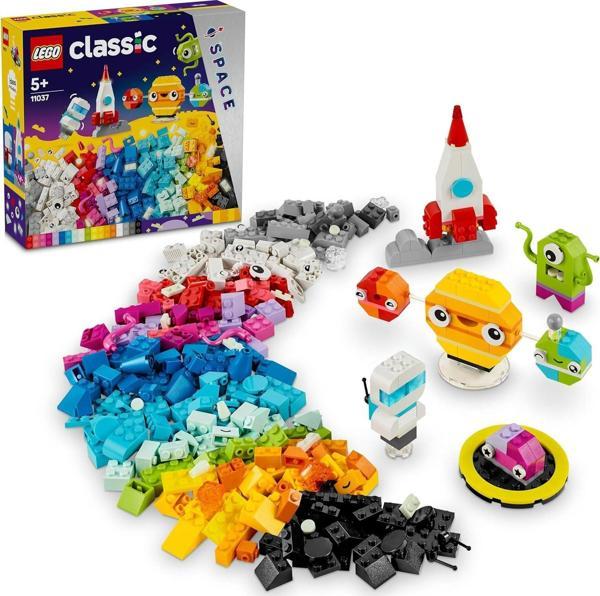 Lego Classic Yaratıcı Uzay Gezegenleri 11037 - 4 Yaş Ve Üzeri Çocuklar Için İnşa Edilebilen Güneş Si - Image 1