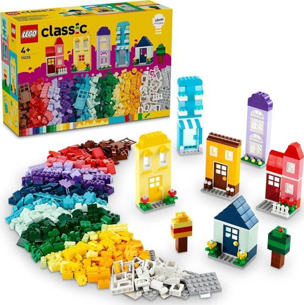 Lego Classic Yaratıcı Evler 11035-4 Yaş Ve Üzeri Çocuklar Için 6 Adet Ev Figürü İçeren Yaratıcı Oyun - Image 1