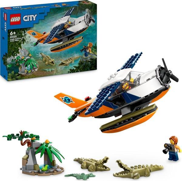 Lego City Orman Kaşifinin Deniz Uçağı 60425-6 Yaş Ve Üzeri Çocuklar Için Yaratıcı Oyuncak Yapım Seti - Image 1