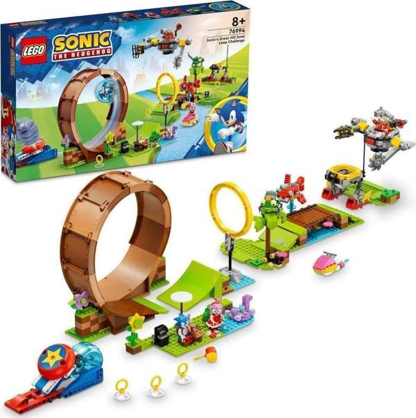 Lego Sonic The Hedgehog Sonic Green Hill Zone Daire Engeli 76994 (802 Parça) - Image 1
