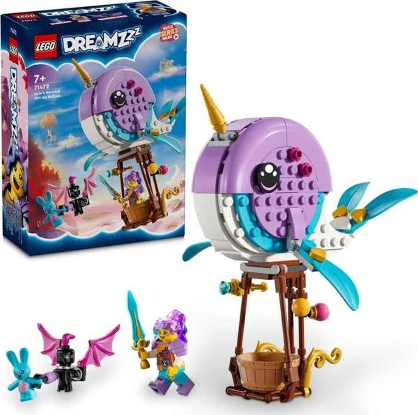 Lego Dreamzzz Izzie'Nin Deniz Gergedanı Sıcak Hava Balonu 71472-7 Yaş Ve Üzeri Için Deniz Hayvanı İç - Image 1