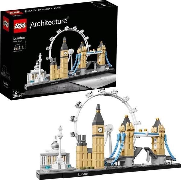 Lego Architecture Londra 21034 - Seyahat, Mimari Ve Tarih Meraklısı Yetişkinler Için Koleksiyonluk S - Image 1