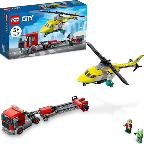 Lego® City Kurtarma Helikopteri Nakliyesi 60343-5 Yaş Ve Üzeri Çocuklar Için Oyuncak Yapım Seti (215 - Image 1