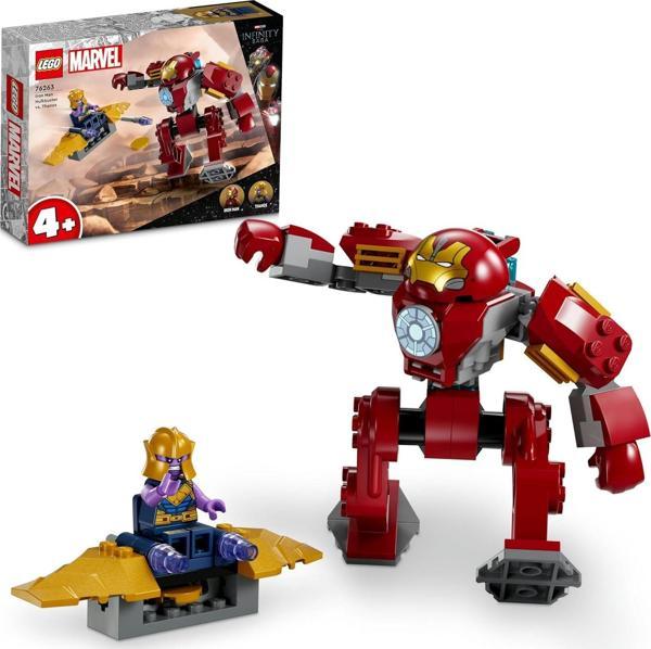 Lego Marvel Iron Man Hulkbuster Thanos'A Karşı 76263 Oyuncak Yapım Seti (66 Parça) - Image 1