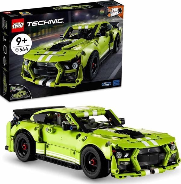 Lego® Technic Ford Mustang Shelby® Gt500® 42138 – Araçları Seven Çocuklar İçin Çek-Bırak Drag Yarış  - Image 1