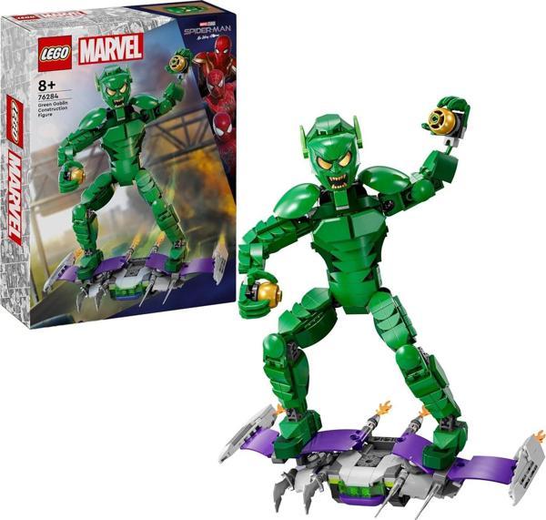 Lego Marvel Green Goblin Yapım Figürü 76284 - Çocuklar Için Planör Ve Balkabağı Bombaları İçeren Yar - Image 1