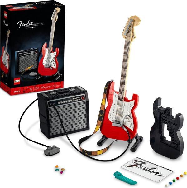 Lego® Ideas Fender® Stratocaster™ 21329 Yapım Seti; Yetişkin Gitaristler Ve Müzikseverler Için Kolek - Image 1