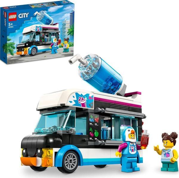 Lego® City Penguen Buzlaş Arabası 60384-5 Yaş Ve Üzeri Çocuklar Için Seyyar Satıcı Oyuncak Yapım Set - Image 1