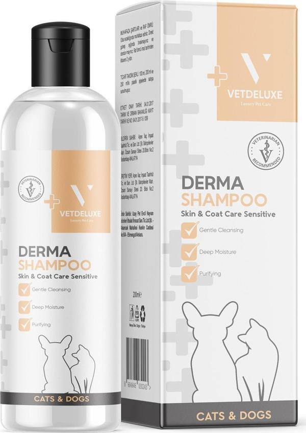 Kedi ve Köpek Derma Şampuan 200 ml - Image 1