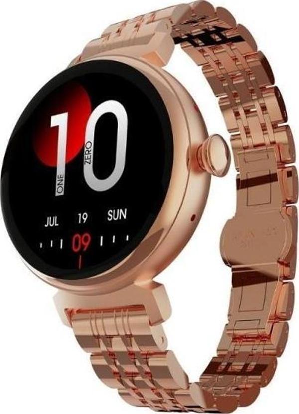 HiFuture Future Aura 27mm Akıllı Saat Roze Altın - Image 1