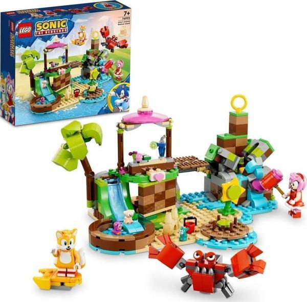 Lego Sonic The Hedgehog Amy’Nin Hayvan Kurtarma Adası 76992 Oyuncak Yapım Seti (388 Parça) - Image 1