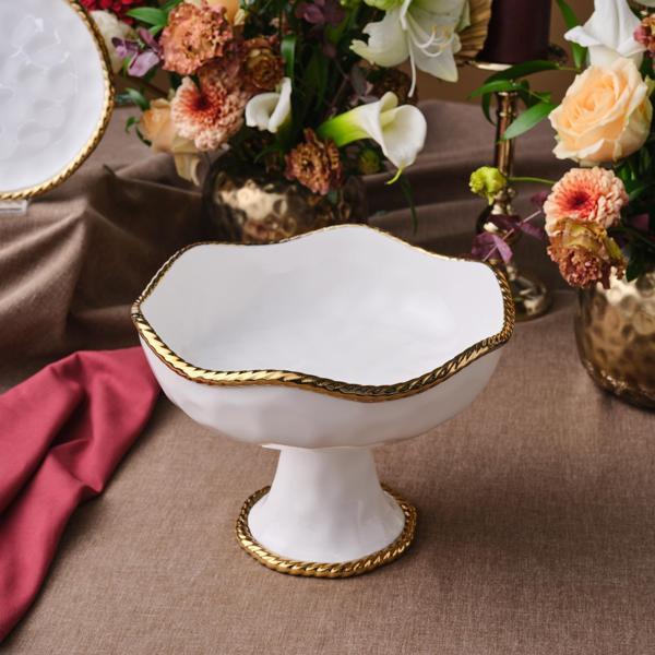 Karaca Goldest Ayaklı Kek Standı 26 Cm - Image 1