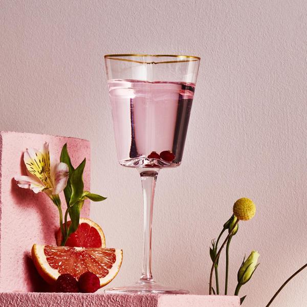 Karaca Love Kadeh 300 ml Gold - Image 1