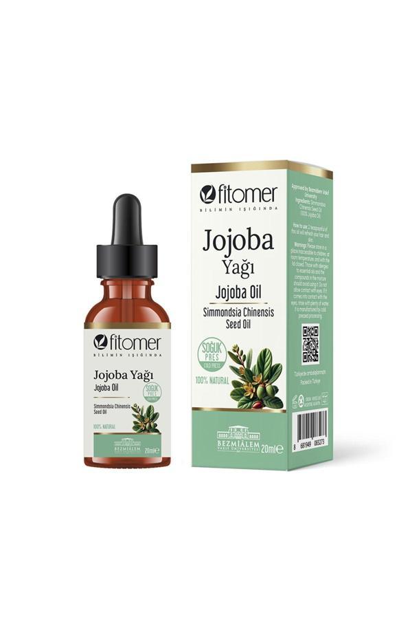 Fitomer Jojoba  Yağı %100 Doğal Soğuk Sıkım 20 ML - Image 1