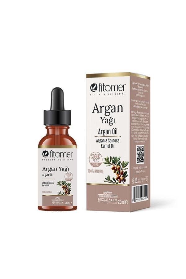 Fitomer Argan Yağı %100 Doğal Soğuk Sıkım 20 ML - Image 1