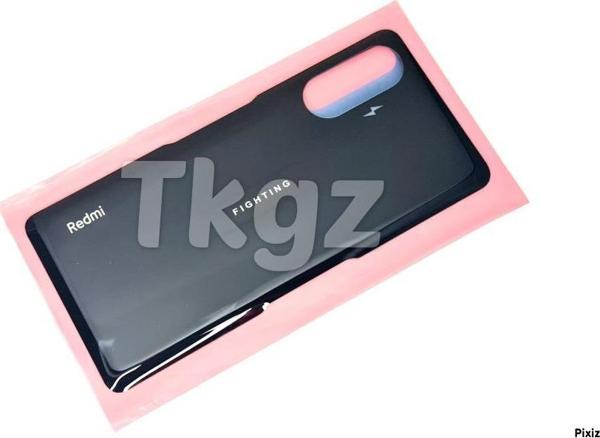 Tkgz Xiaomi Redmi K40 Gaming Arka Pil Batarya Kapağı (CAM) SİYAH - Image 1