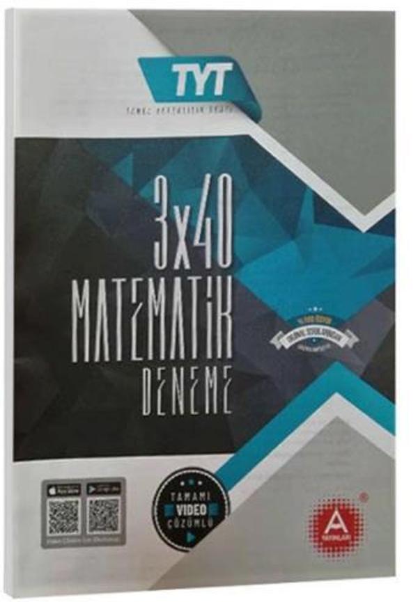 A Yayınları 3*40 Çıkmış Soru Matematik Denemesi - A Yayınları - Image 1