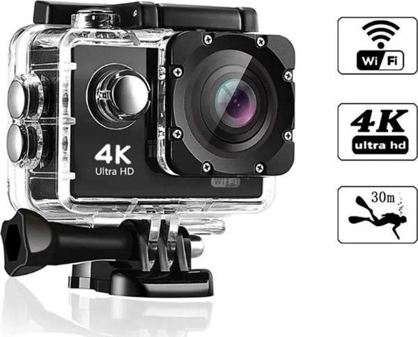4K Ultra Hd 12Mp Wifi Waterproof 30m Su Geçirmez Aksiyon Kamera - Image 1