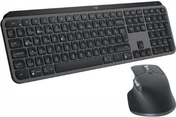 Logitech MX Keys S Bluetooth ve Wireless Kablosuz Klavye 920-011594 + MX Master 3S Mouse 910-006559 - Image 1