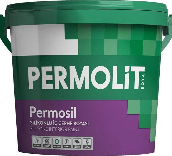 Permolit Permosil Silikonlu İç Cephe Boyası - 0119 Beyaz - 1 Kg. - Image 1